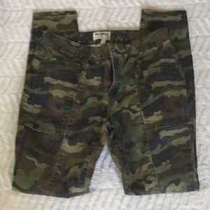 Camouflage Jeans waist size 27